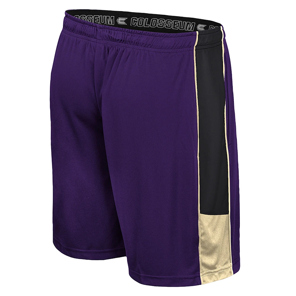 Men's Colosseum Purple Washington Huskies Quantum Shorts