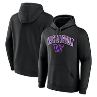 Sweat à capuche noir Washington Huskies Campus Fanatics pour hommes