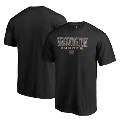 Washington Huskies Fanatics Branded True Sport Soccer T-Shirt - Black