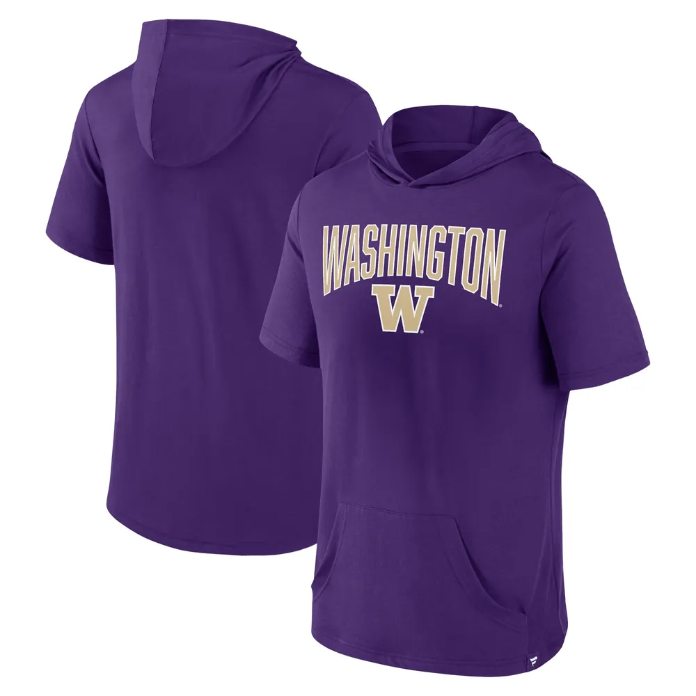 NFL Men's Short Sleeve Hooded Sweatshirt, Size Small, Washington