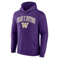 Sweat à capuche violet Fanatics pour hommes des Washington Huskies Campus