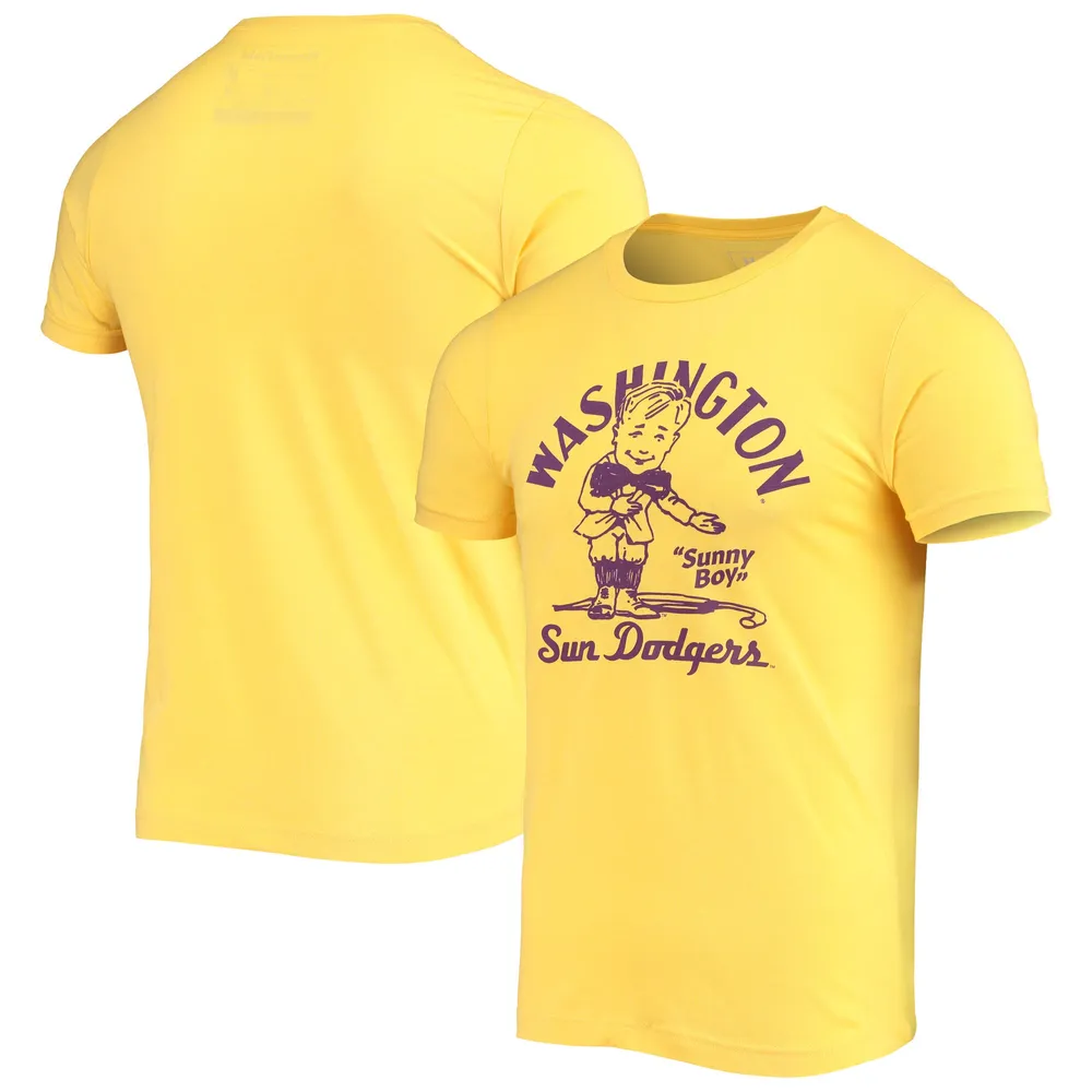 Lids Washington Huskies Homefield Vintage Sun Dodgers T-Shirt