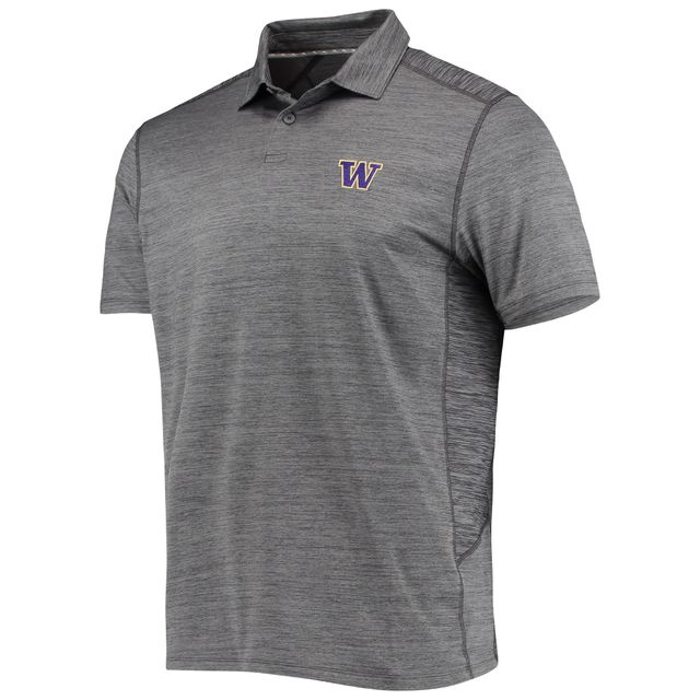 Polo Tommy Bahama gris Washington Huskies Delray IslandZone pour homme