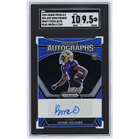Rome Odunze Washington Huskies Autographié 2024 Panini Prizm Draft Picks Bleu Prizm Draft Pick #DPA-ROE #67/149 SGC Authentifié 9.5/10 Carte Rookie