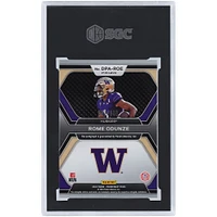 Rome Odunze Washington Huskies Autographié 2024 Panini Prizm Draft Picks Bleu Prizm Draft Pick #DPA-ROE #67/149 SGC Authentifié 9.5/10 Carte Rookie
