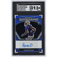 Rome Odunze Washington Huskies Autographié 2024 Panini Prizm Draft Picks Bleu Prizm Draft Pick #DPA-ROE #67/149 SGC Authentifié 9.5/10 Carte Rookie