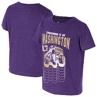 Toddler Colosseum Purple Washington Huskies Crushing It T-Shirt