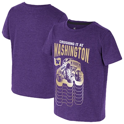 T-shirt violet pour tout-petits Washington Huskies Crushing It