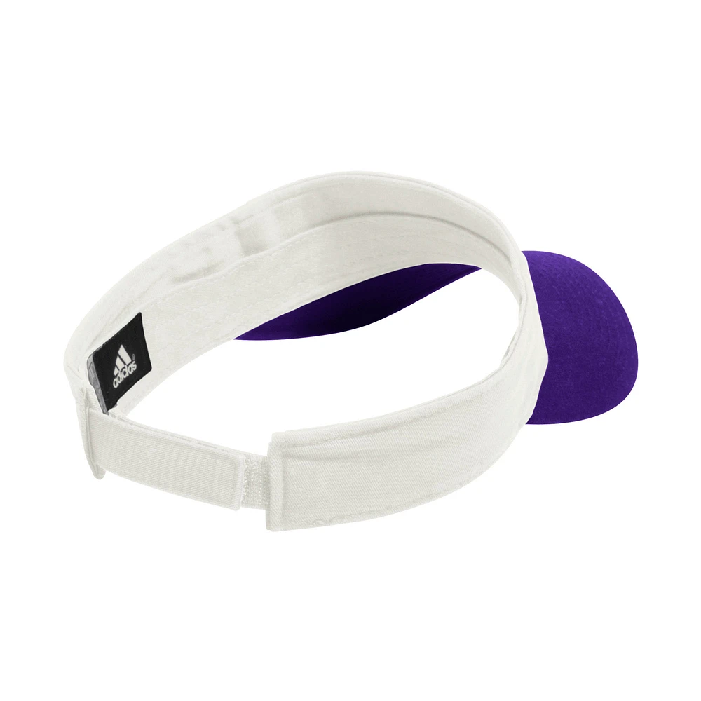 Unisex adidas  White Washington Huskies Dugout Adjustable Visor