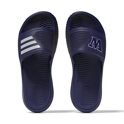 Sandales unisexes adidas violettes Washington Huskies Alphabounce 2.0 Slide