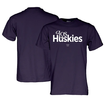 T-shirt unisexe bleu 84 violet Washington Huskies Los