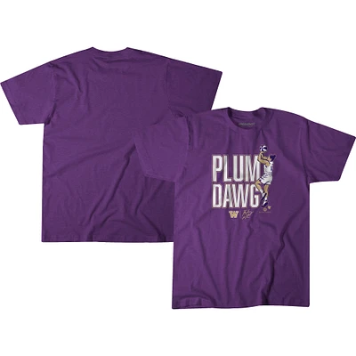 T-shirt unisexe BreakingT Kelsey Plum Purple Washington Huskies Dawg