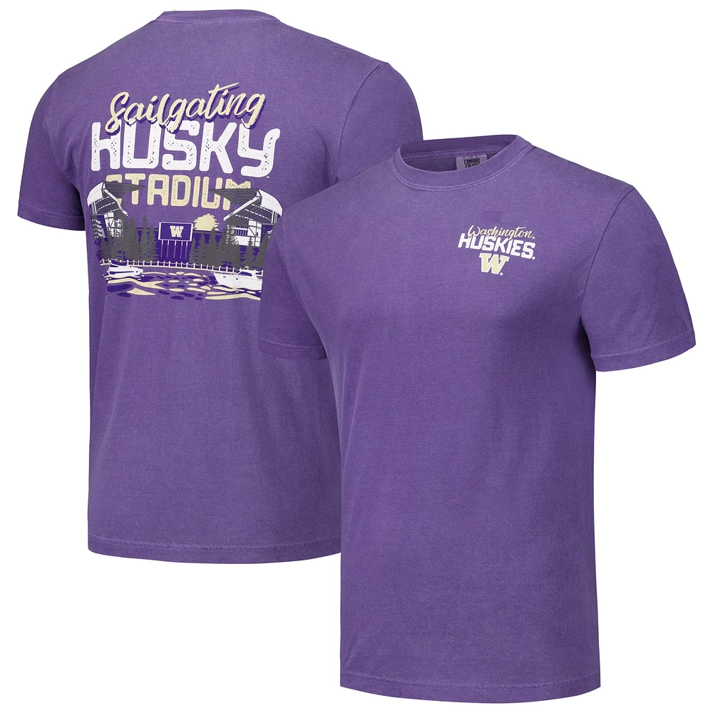 Unisex Purple Washington Huskies Hyper Local Lakeside Stadium T-Shirt