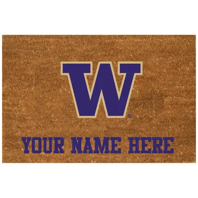 Washington Huskies 19.5'' x 29.5'' Personalized Door Mat