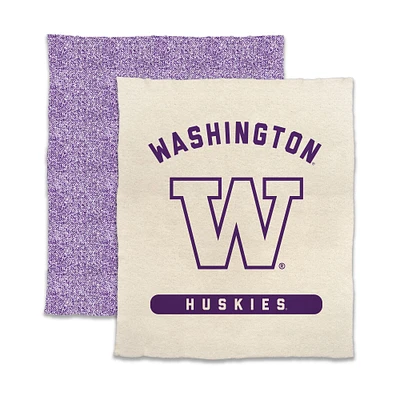 Washington Huskies 50” x 60” Luxe Dreams Throw Blanket