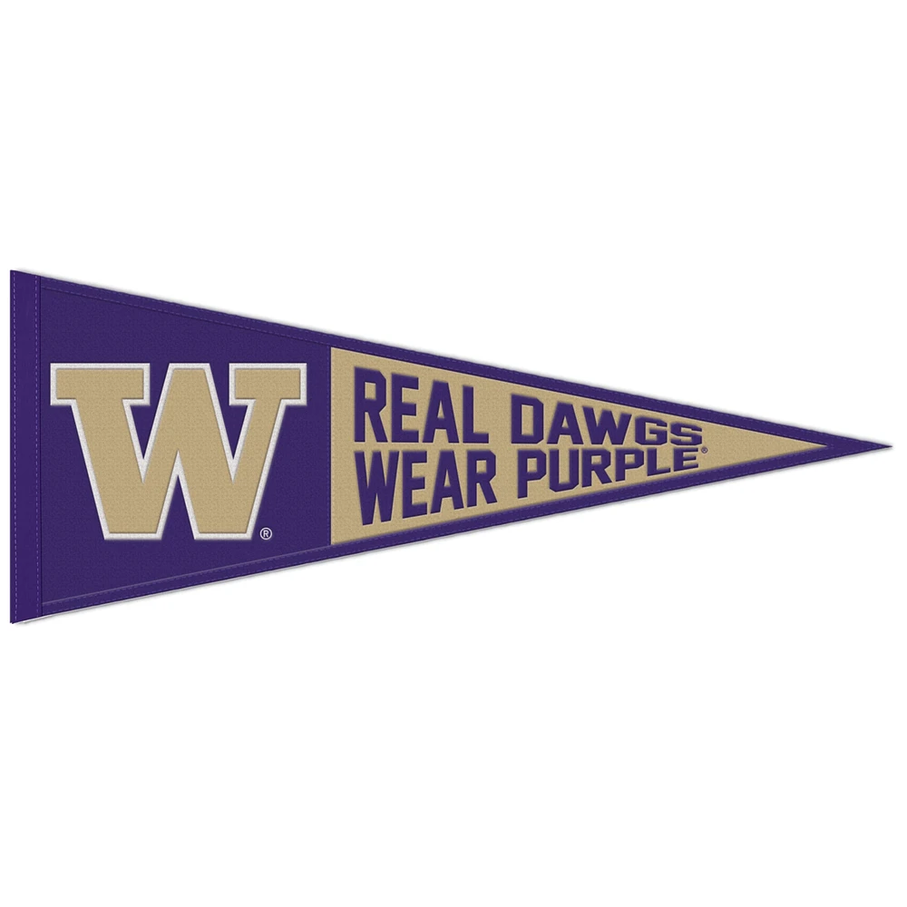 WinCraft Washington Huskies 13" x 32" Slogan Pennant