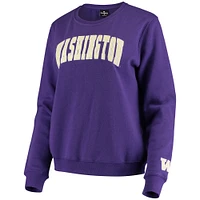 Sweat-shirt Colosseum Washington Huskies Campanile violet pour femme