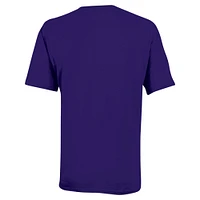 T-shirt violet avec logo en forme d'arc des Huskies de Washington pour jeunes champions
