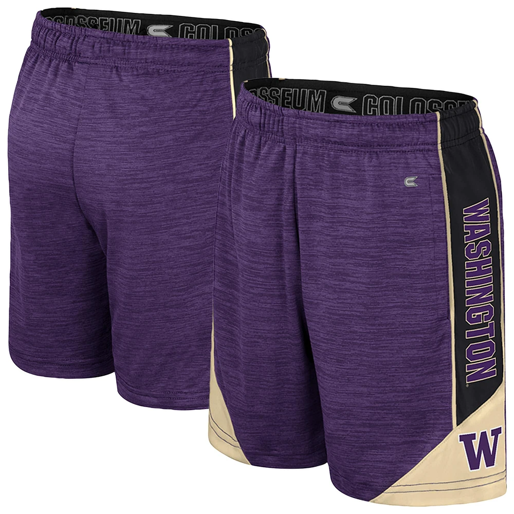 Youth Colosseum  Purple Washington Huskies Athletic Shorts