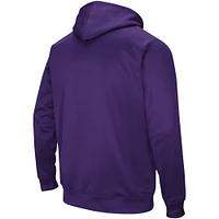 Sweat à capuche violet avec grand logo des Washington Huskies du Colisée pour jeunes