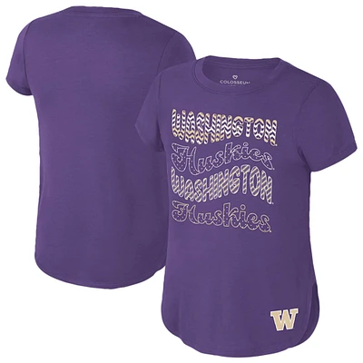 T-shirt Rogan violet du Colisée pour jeunes des Washington Huskies