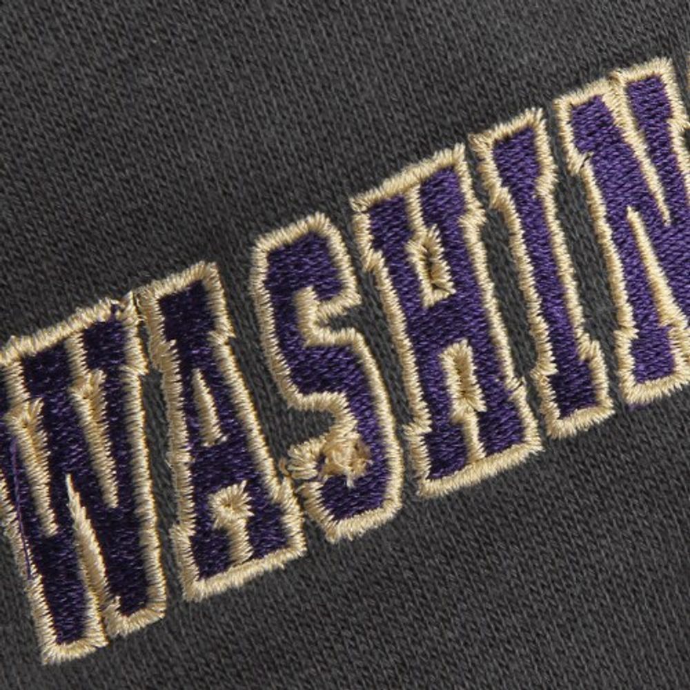 Youth Stadium Athletic Charcoal Washington Huskies Big Logo Pullover Hoodie