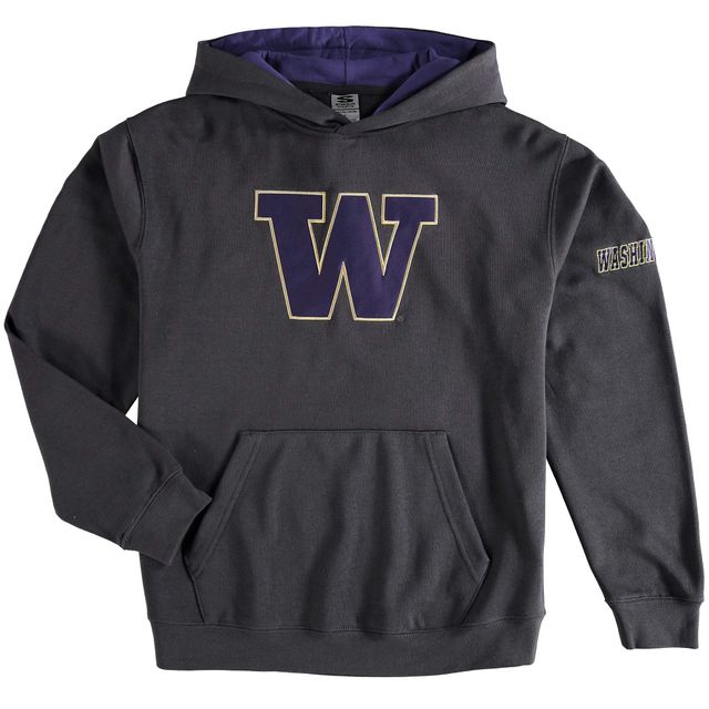 Chandail à capuchon gros logo Washington Huskies de Stadium Athletic pour jeunes