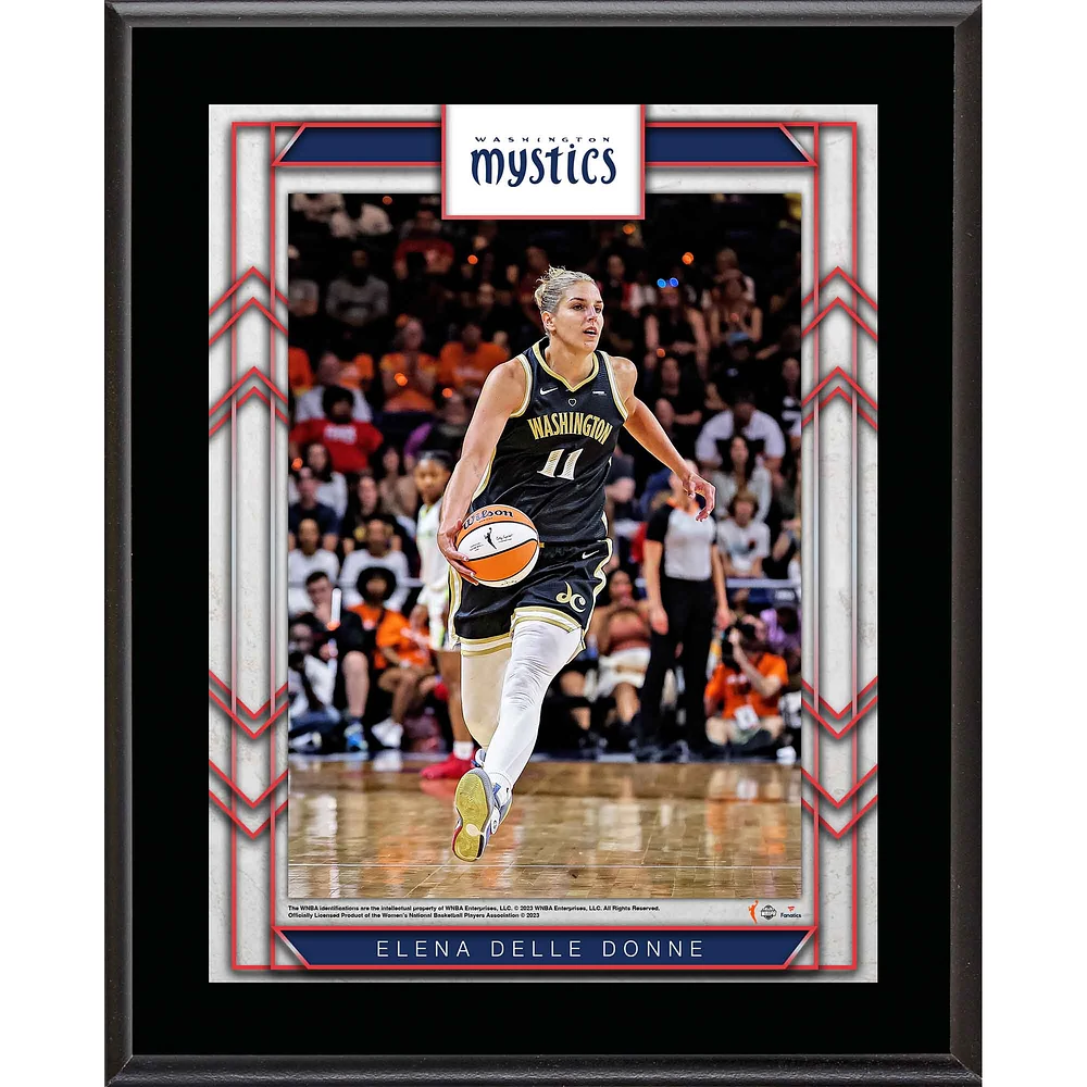 Elena Delle Donne Washington Mystics 10.5" x 13" Sublimated Player Plaque