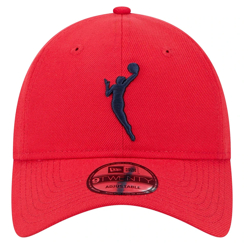 Casquette ajustable Washington Mystics 9TWENTY rouge New Era pour homme