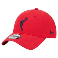 Casquette ajustable Washington Mystics 9TWENTY rouge New Era pour homme