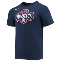 Men's Nike Navy Washington Mystics Logo Performance T-Shirt