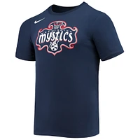 Men's Nike Navy Washington Mystics Logo Performance T-Shirt