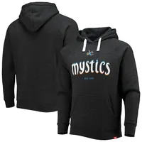 Chandail à capuchon raglan trois mélanges Olsen 25e anniversaire des Washington Mystics de Sportiqe pour homme, noir