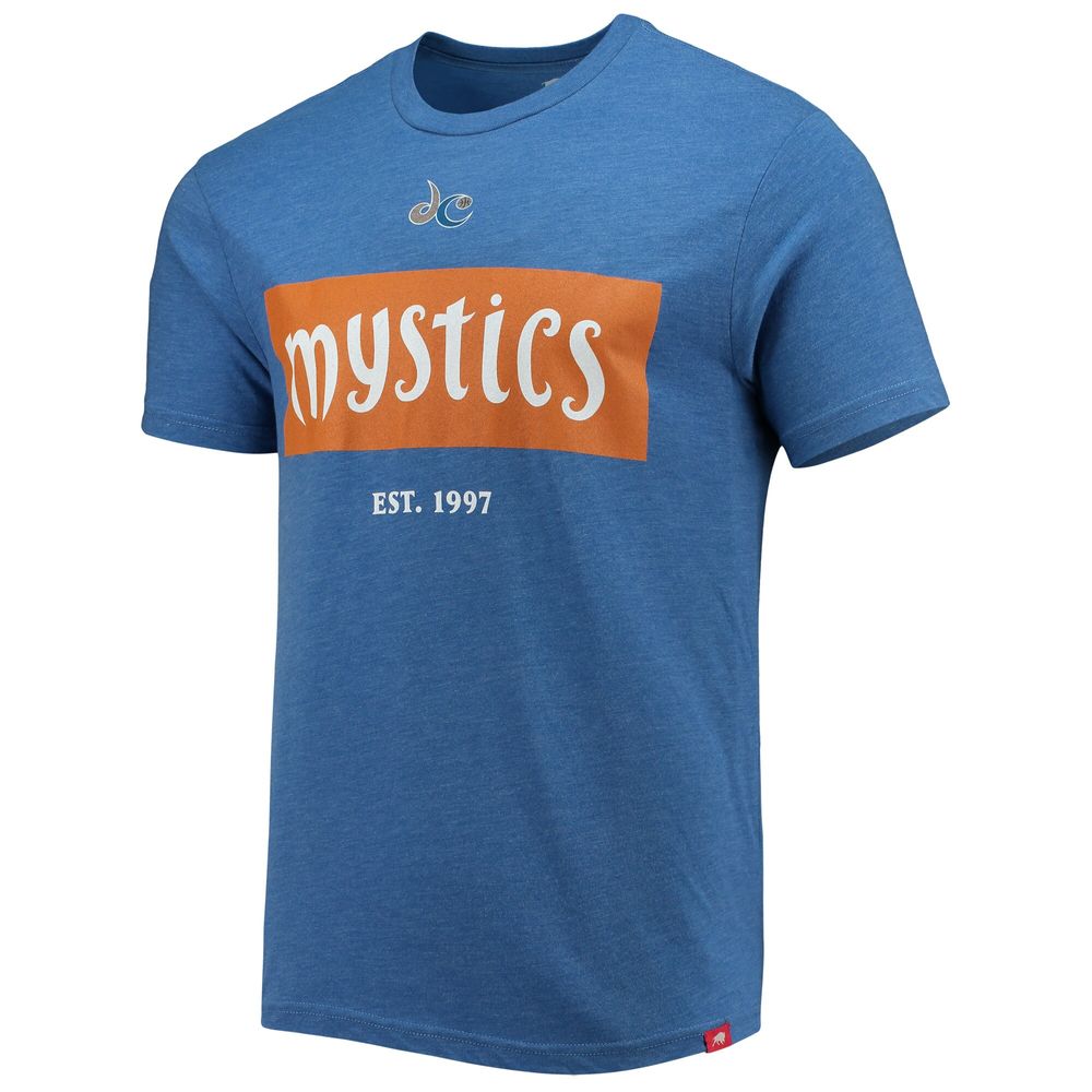 Men's Sportiqe Royal Washington Mystics 25th Anniversary Tri-Blend T-Shirt