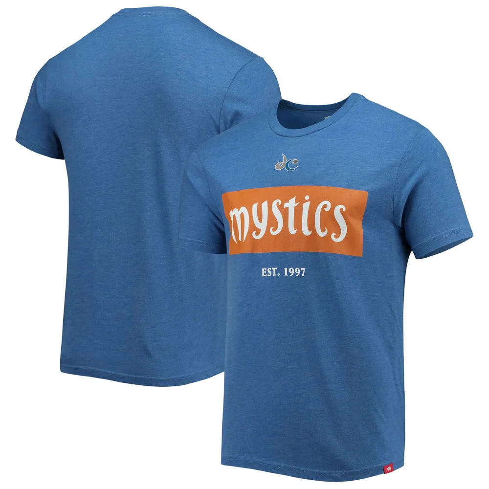 T-shirt à trois mélanges Sportiqe Royal Washington Mystics 25e anniversaire pour homme