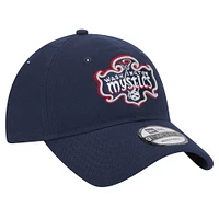 Casquette réglable unisexe New Era bleu marine Washington Mystics Core Logo 9TWENTY