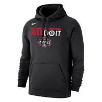 Sweat à capuche unisexe Nike noir Washington Mystics Just Do It Club