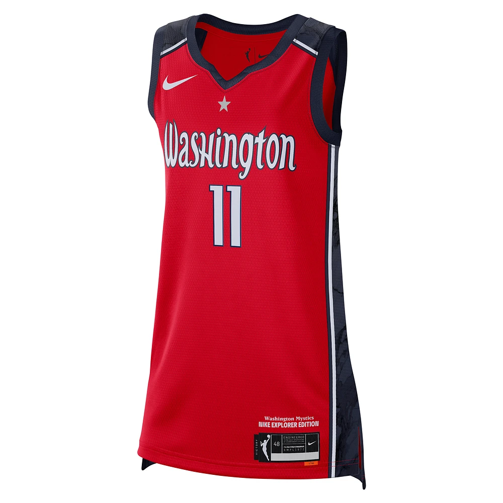 Unisex Nike Elena Delle Donne Red Washington Mystics Explorer Edition Victory Jersey