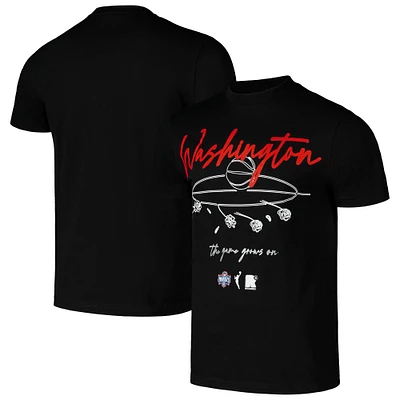 T-shirt unisexe round21 noir Washington Mystics Home Court