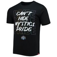 Unisex Sportiqe Black Washington Mystics Can't Hide Pride Tri-Blend T-Shirt