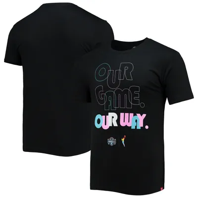 Washington Mystics Sportiqe Our Game Way Pride Tri-Blend T-Shirt - Black