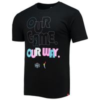 Unisex Sportiqe Black Washington Mystics Our Game Way Pride Tri-Blend T-Shirt