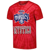 T-shirt unisexe Stitches Red Washington Mystics Tie-Dye Logo