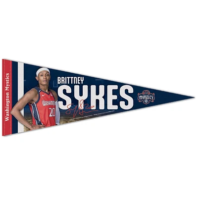 Fanion WinCraft Brittney Sykes Washington Mystics 12" x 30" de qualité supérieure