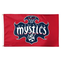 Drapeau de luxe WinCraft Washington Mystics 3 pi x 5 pi