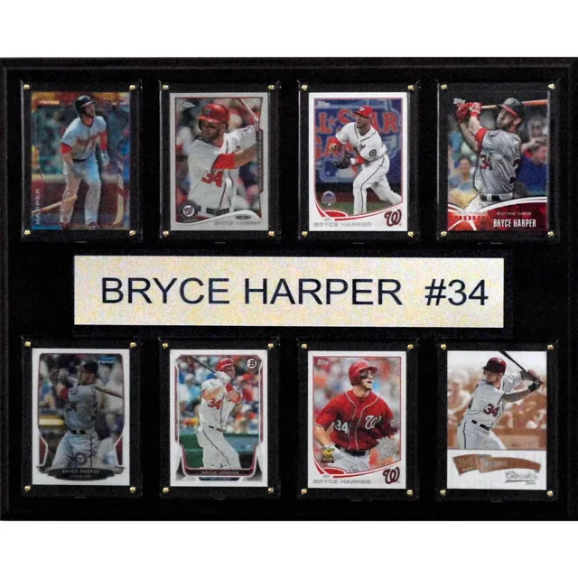 Bryce Harper Philadelphia Phillies Highland Mint 2022 National League  Champions MVP 13'' x 16'' Bronze Coin Photo Mint