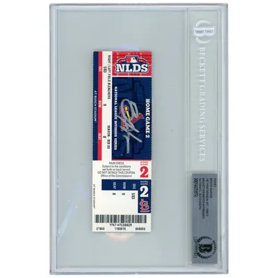 Lids Bryce Harper Philadelphia Phillies Fanatics Authentic Autographed  200th Career Home Run, 1,000th Career Hit Game Ticket from July 3, 2019 -  Beckett/Fanatics Graded 10