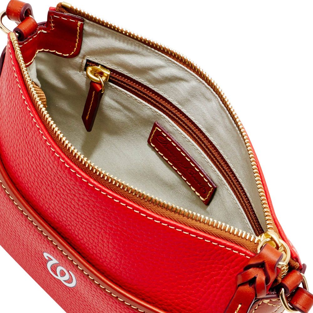 Dooney & Bourke Washington Nationals Pebble Ginger Crossbody