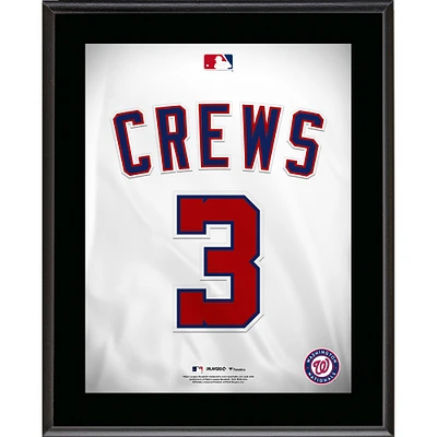 Dylan Crews Washington Nationals 10.5" x 13" Jersey Number Sublimated Player Plaque