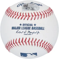Dylan Crews Washington Nationals Autographed Baseball with "MLB Debut 8/26/24" Inscription
